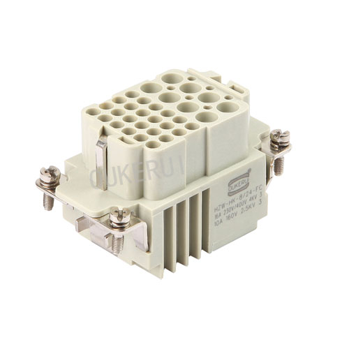 8/24 Pin 400V Heavy Duty Connector Θηλυκό ένθετο